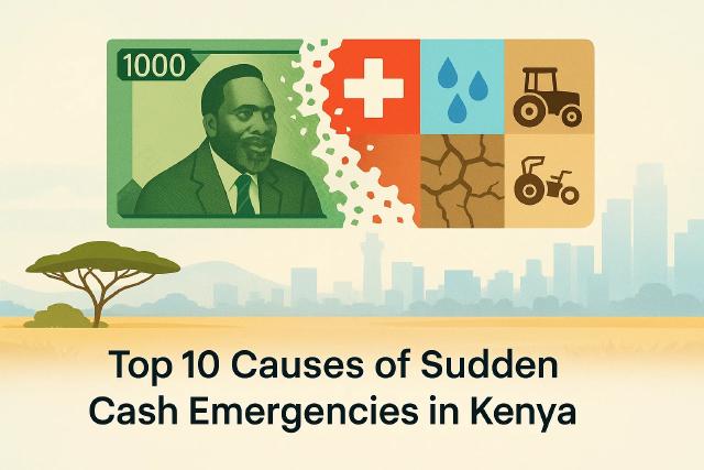 Top 10 Money Emergencies Kenyans Face Top 10 Money Emergencies Kenyans Face