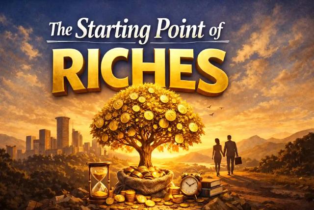 The Starting Point of Riches